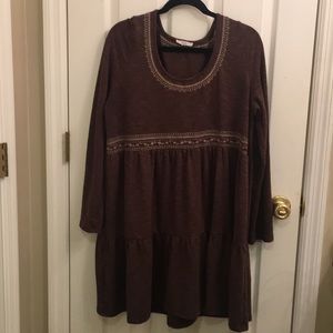 Easel Babydoll dress